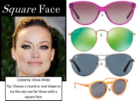 square sunglasses suit what face shape|suitable glasses for square face.